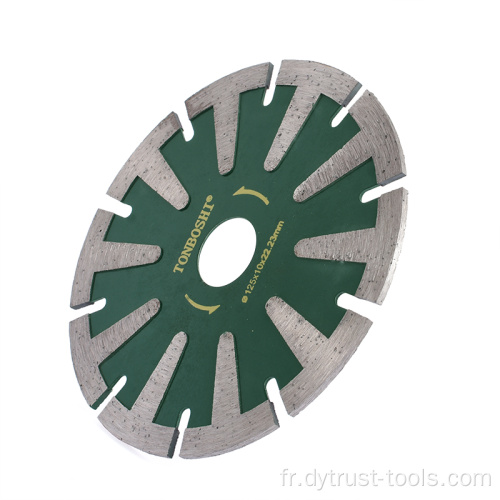 Cutter Circular Saw Blade pressé à chaud 125x22.23 mm trou en forme de toit